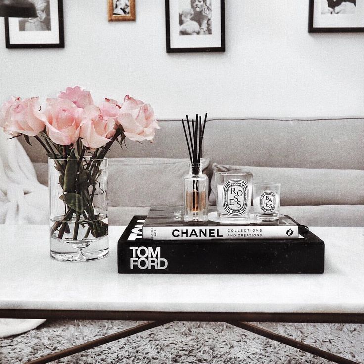 chanel vogue book decor